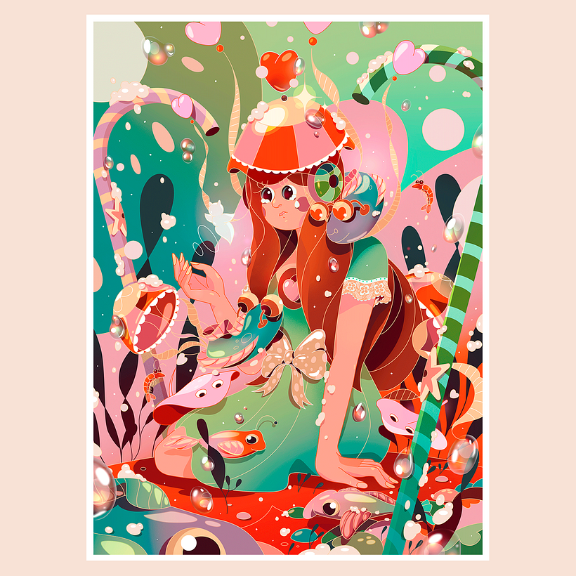 Candy Sea - Illustration 3