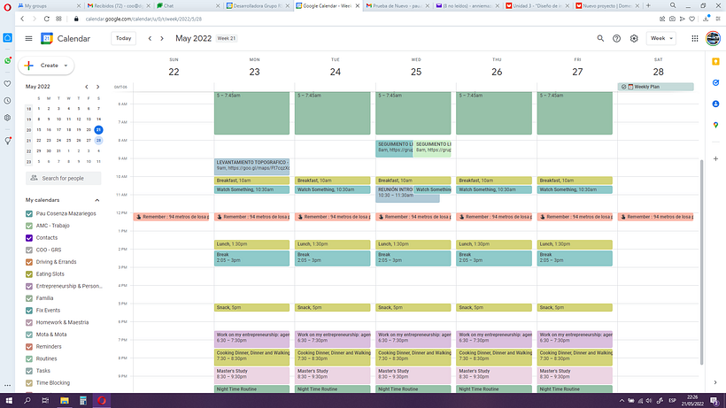 Mi proyecto del curso: Productividad para creativos con Google Workspace 1