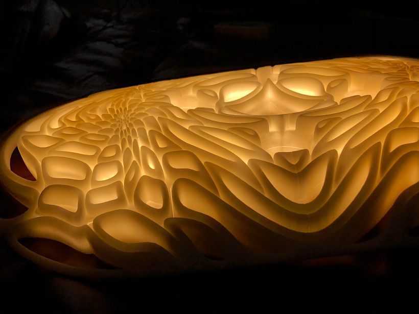 Horizon Lamp (with design morphine) - 3D