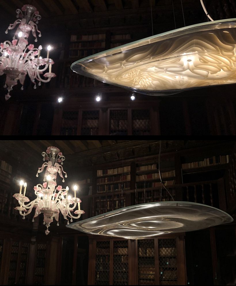 Horizon Lamp (with design morphine) - 3D