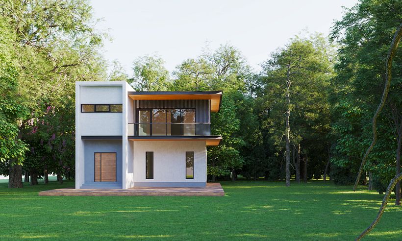 My project for course: Exterior Architectural Rendering with V-Ray 2