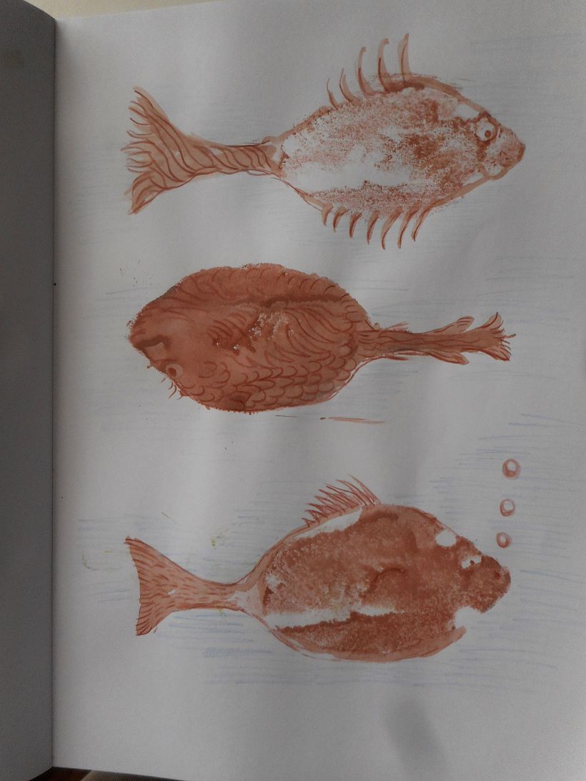 My project for course: Creative Illustration: Play with Unexpected Materials 5