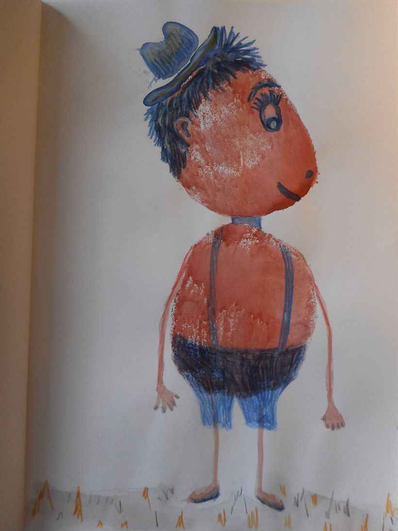 My project for course: Creative Illustration: Play with Unexpected Materials 6