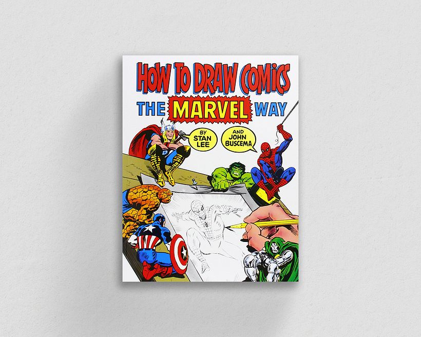 How to Draw Comics the Marvel Way von Stan Lee und John Buscema.