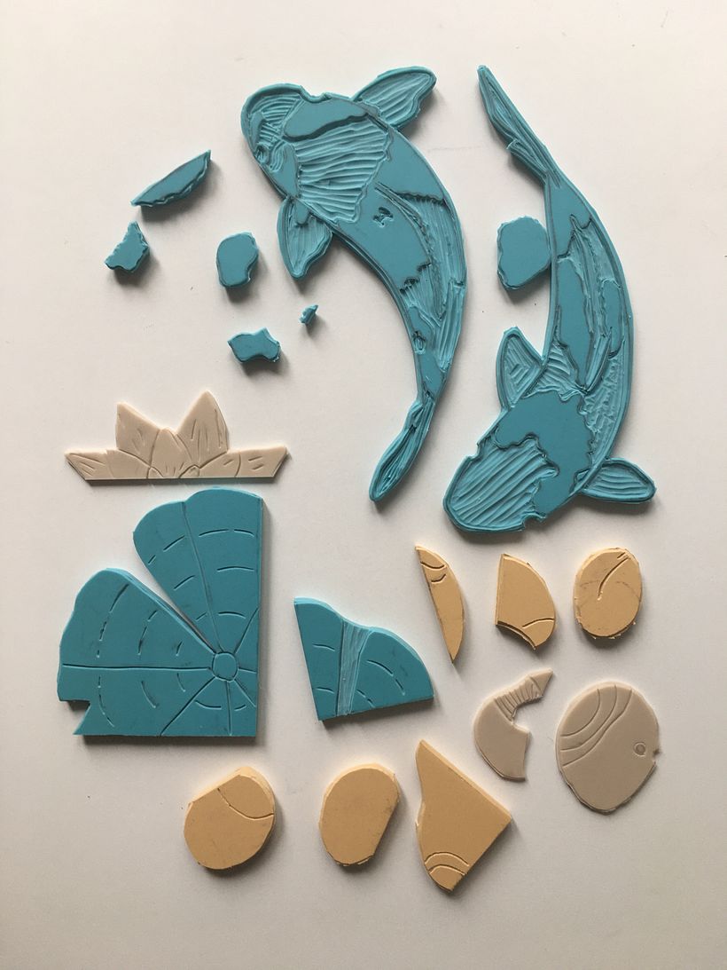 My project for course: Block Printing for Illustration 4