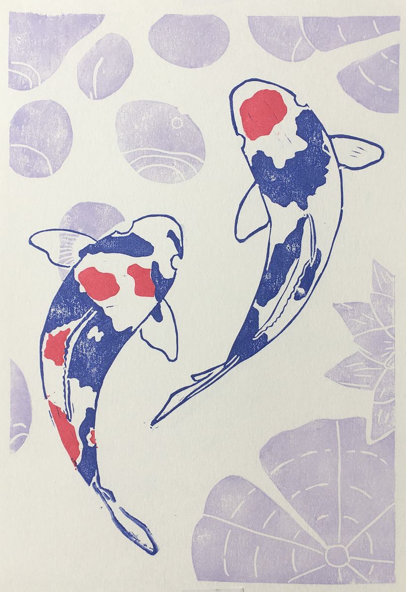 My project for course: Block Printing for Illustration 8