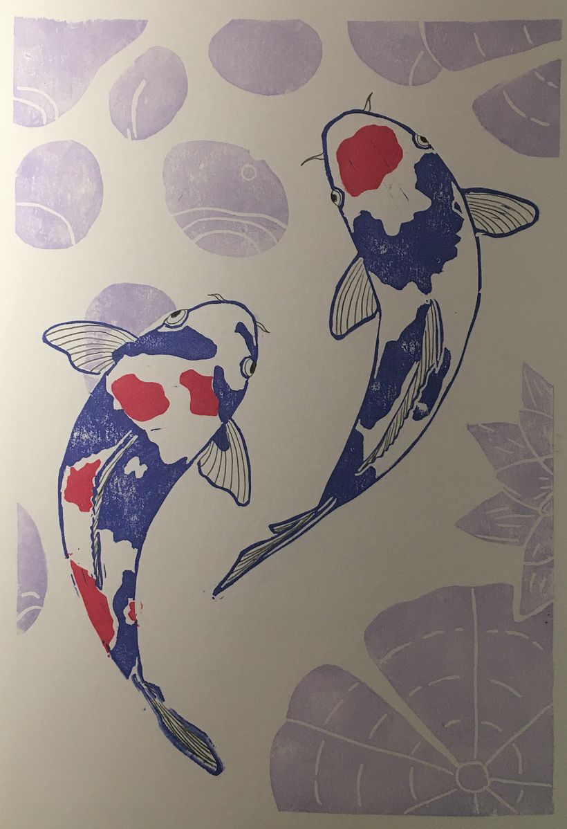 My project for course: Block Printing for Illustration 9