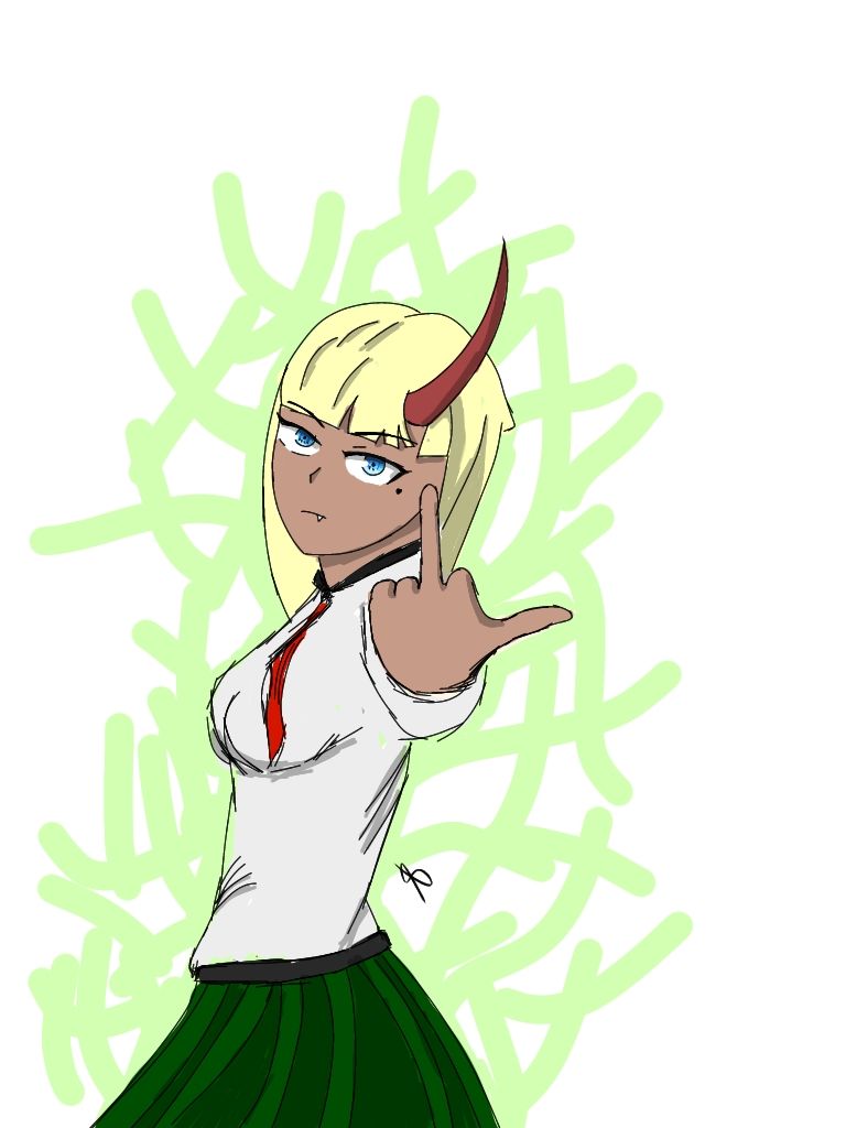 este es el primer dibujo que termine despues de bastante practica en el celu