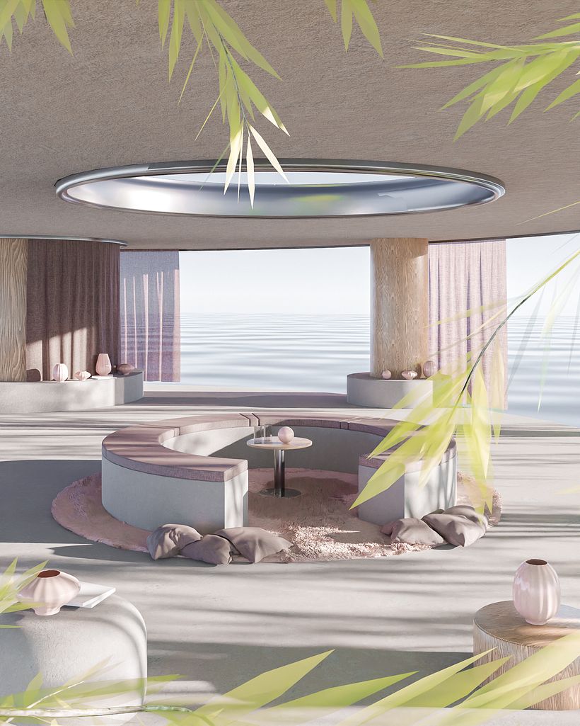 Il mio progetto del corso: ArchViz per interni: crea surreali design in 3D con Blender 1