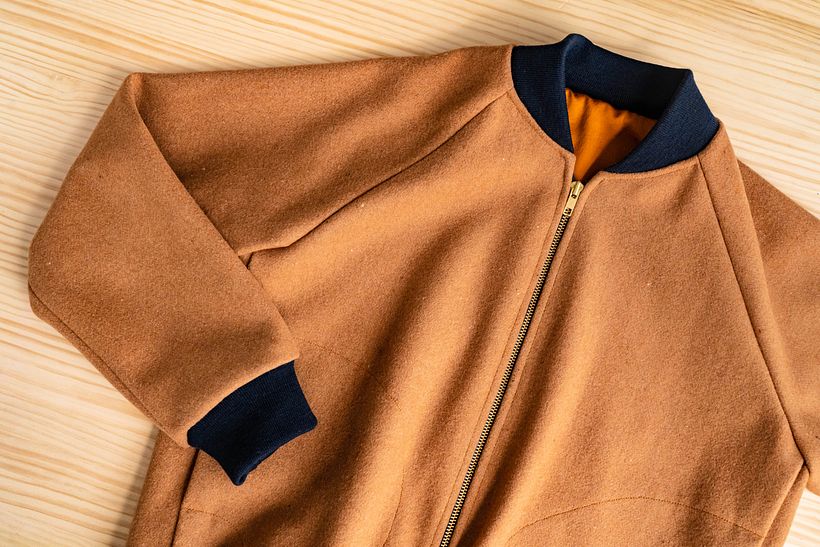 My project for course: Make and Customize Your First Bomber Jacket 2