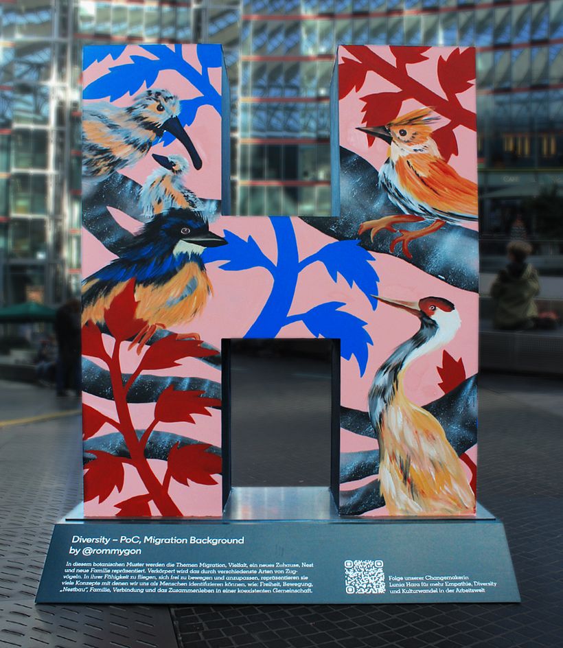 CHANGE - Mural installation for LinkedIN 1