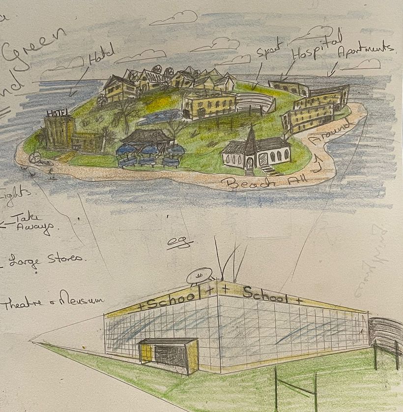 My project for course: Architectural Drawing: From Imagination to Conceptualization 2