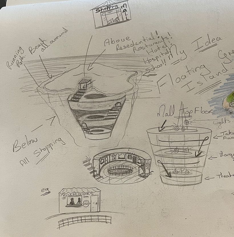 My project for course: Architectural Drawing: From Imagination to Conceptualization 3