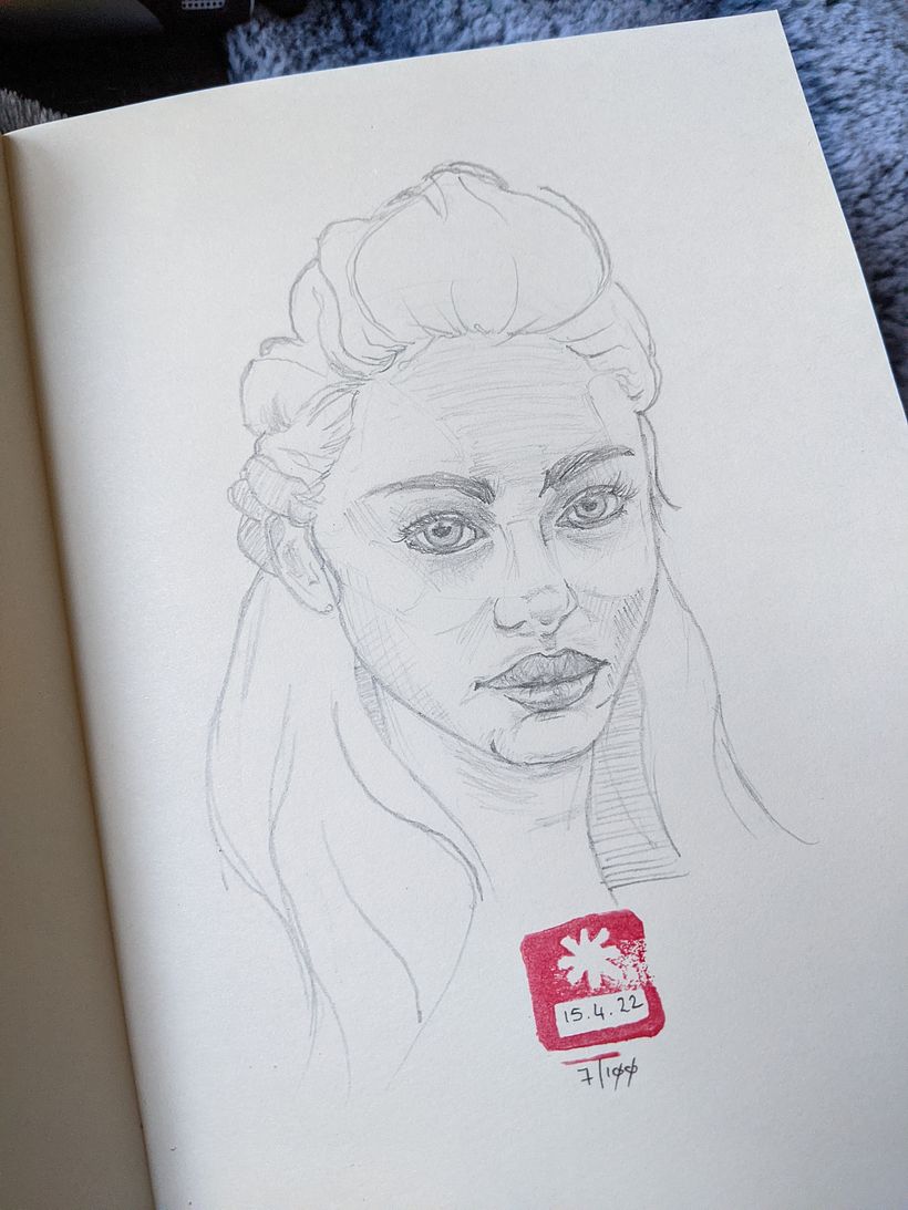 I really love the contours and lips on Head 7