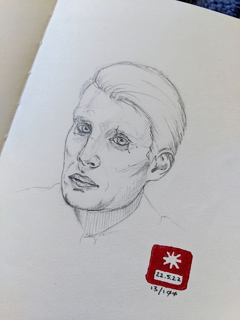 Le Chiffre (Mads Mikkelsen) from Casino Royale is Head 13 - the face is a little too long, but I am pleased with this