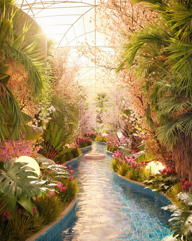 Floral Dreamscapes 1