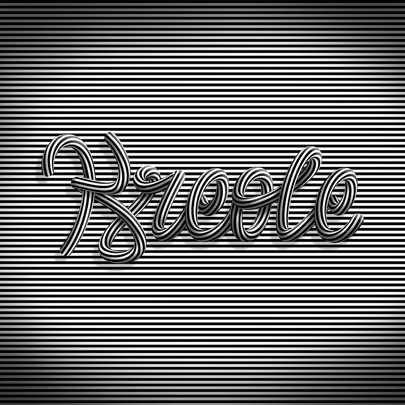 Postproduction OpArt Style 