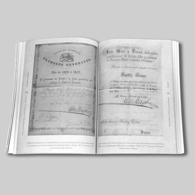 Documento que se dejo con rasgos de deterioro para evidenciar el paso del tiempo.