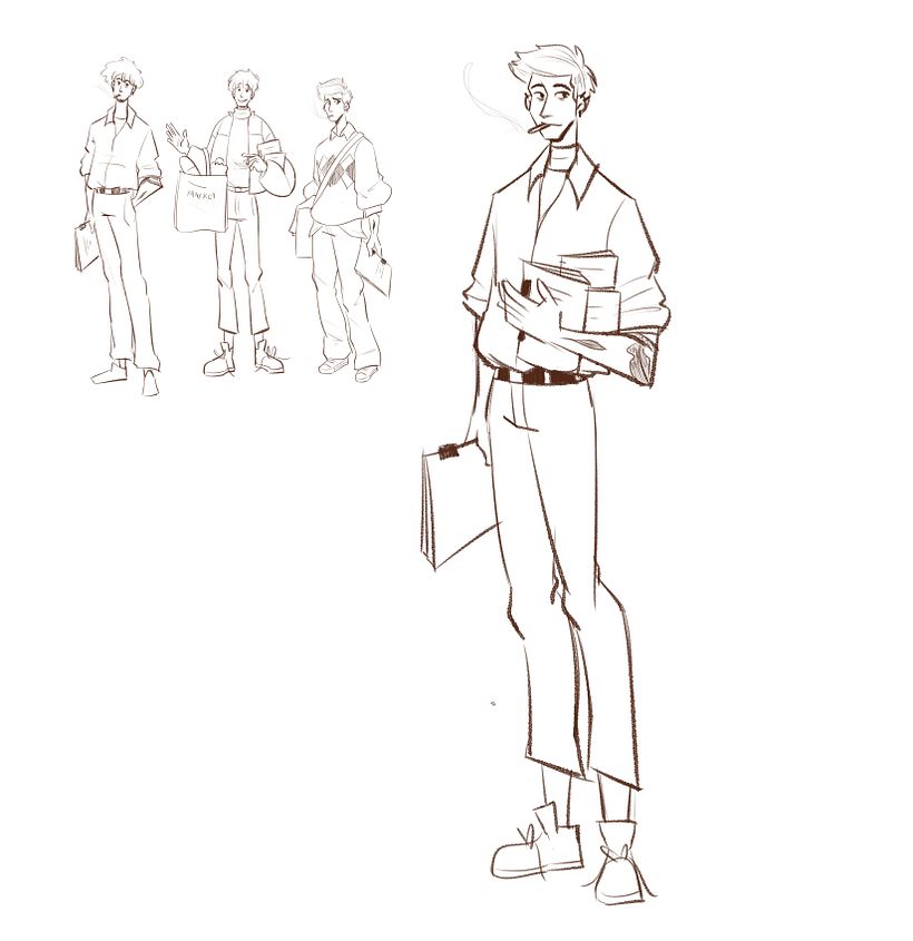 Mi proyecto del curso: Dibujo de personajes llenos de personalidad 5