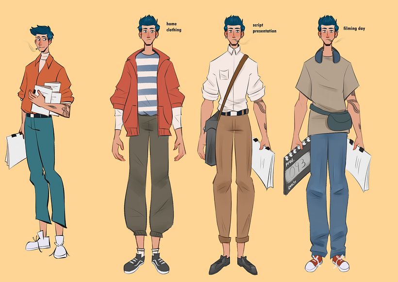 Mi proyecto del curso: Dibujo de personajes llenos de personalidad 7