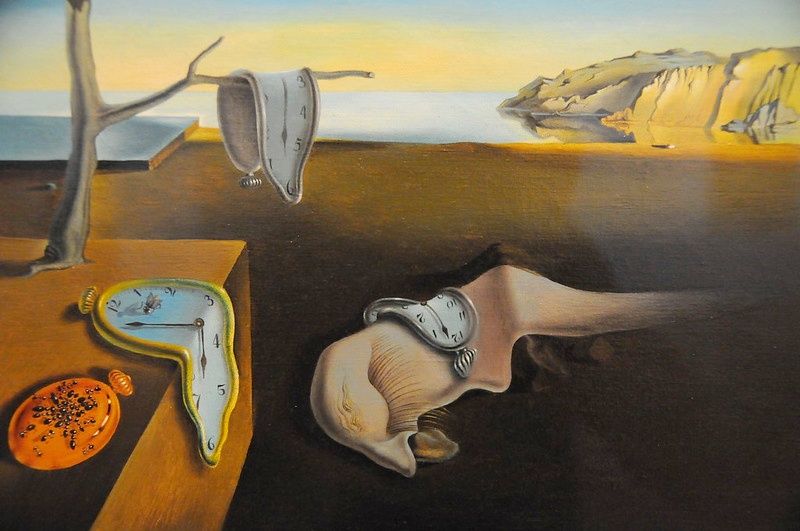 La persistencia de la memoria (1931), Dalí