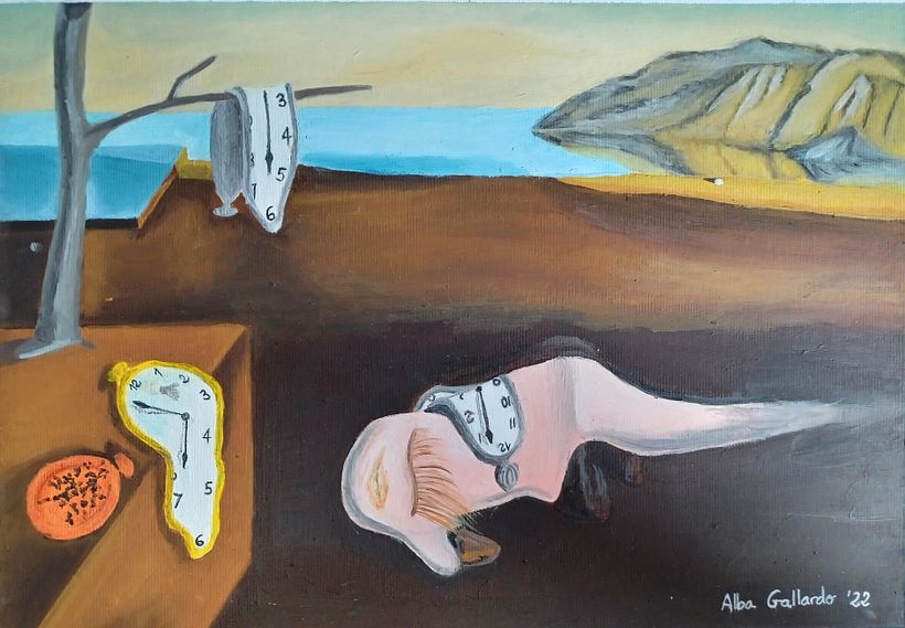 Versión 1. Pintura al óleo.