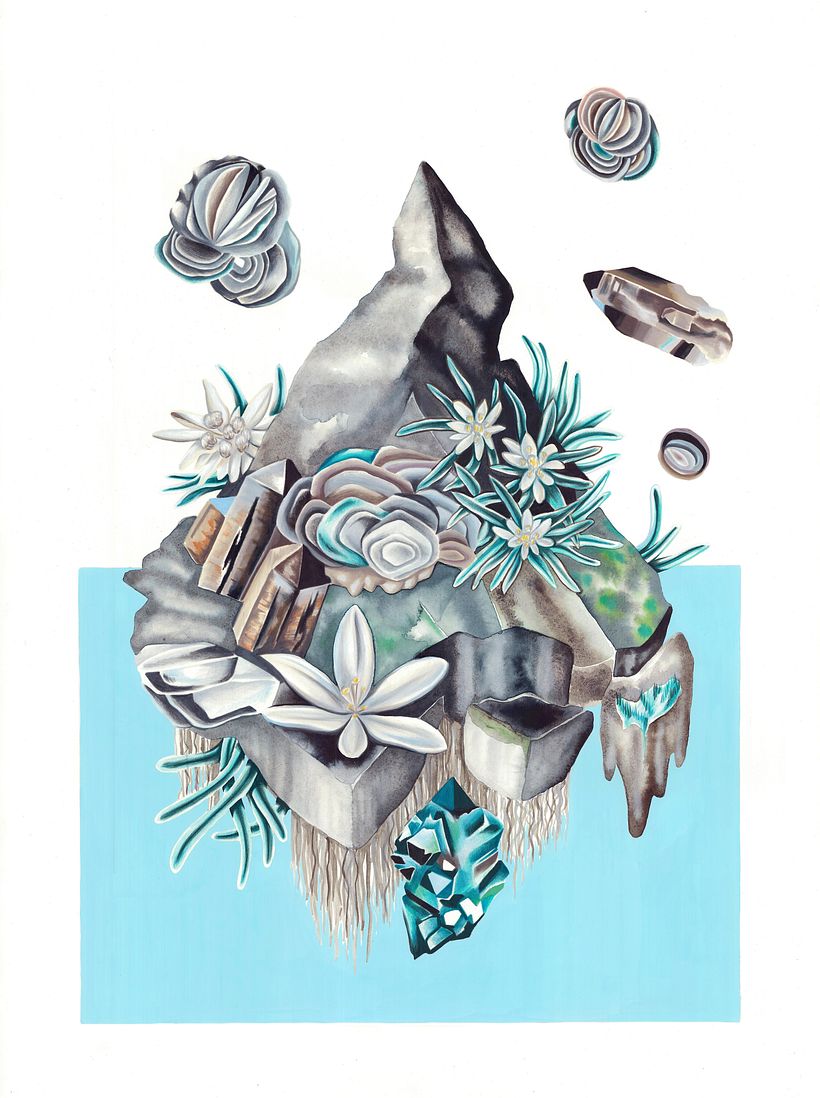 MOUNTOPIA - Solo exhibition shown in Switzerland and Germany 4