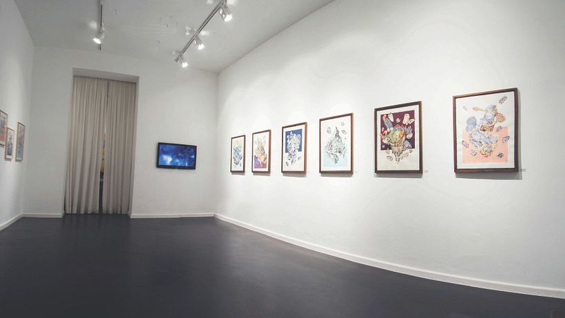 MOUNTOPIA - Solo exhibition shown in Switzerland and Germany 13