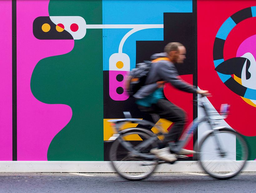 Network Rail, Mural, Glasgow