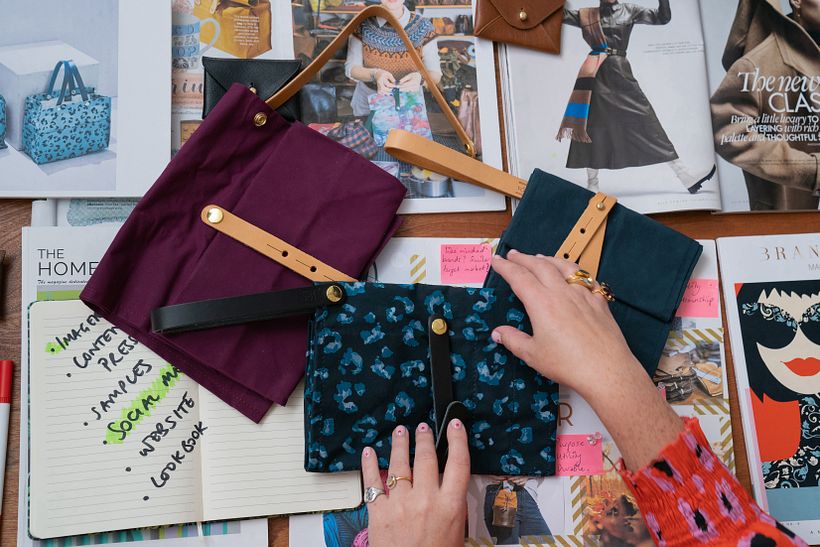 I looked at what products might best showcase the brand when presenting it to the media