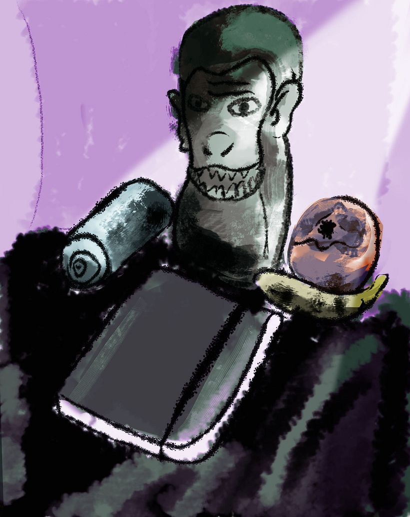 Meu projeto do curso: Pincéis e pixels: introdução à pintura digital no Photoshop 1