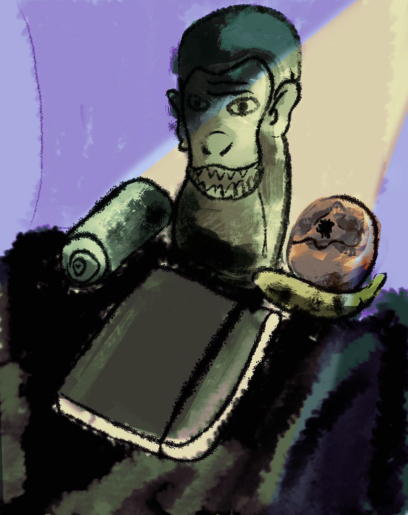 Meu projeto do curso: Pincéis e pixels: introdução à pintura digital no Photoshop 2