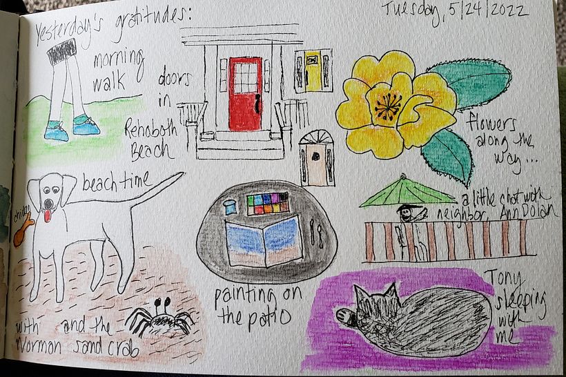 My project for course: Illustrated Life Journal: A Daily Mindful Practice 1