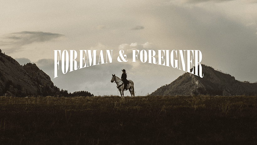 FOREMAN AND FOREIGNER 1