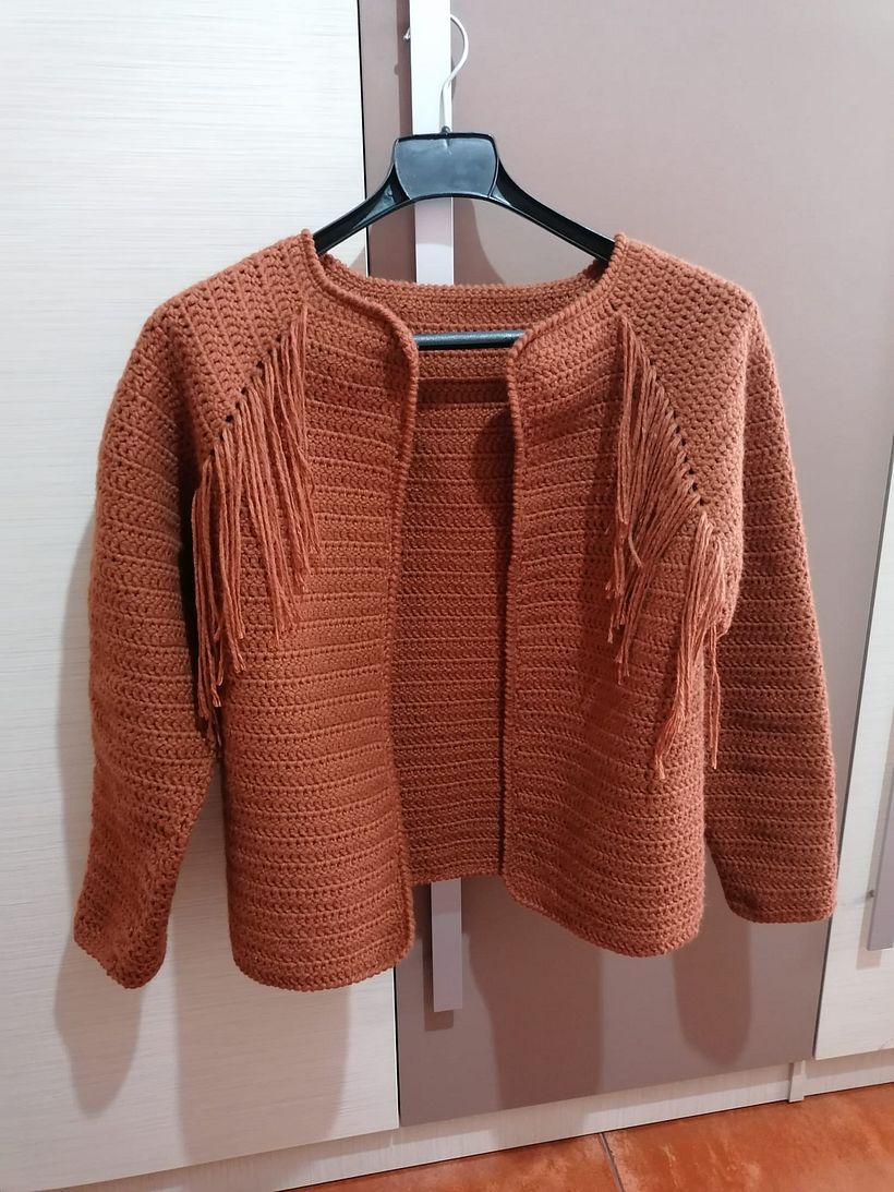 Mi Proyecto del curso:  Top-down: prendas a crochet de una sola pieza 4