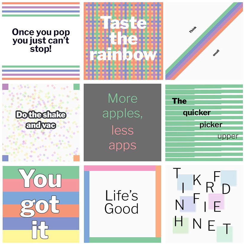9 Instagram posts based on the slogans of famous advertisements 1