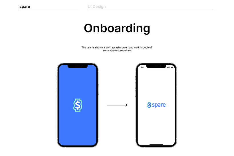 Spare - UX / UI