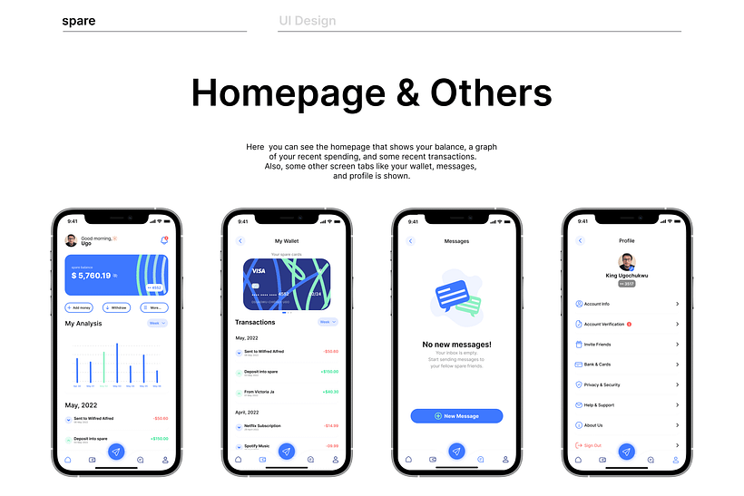 Spare - UX / UI