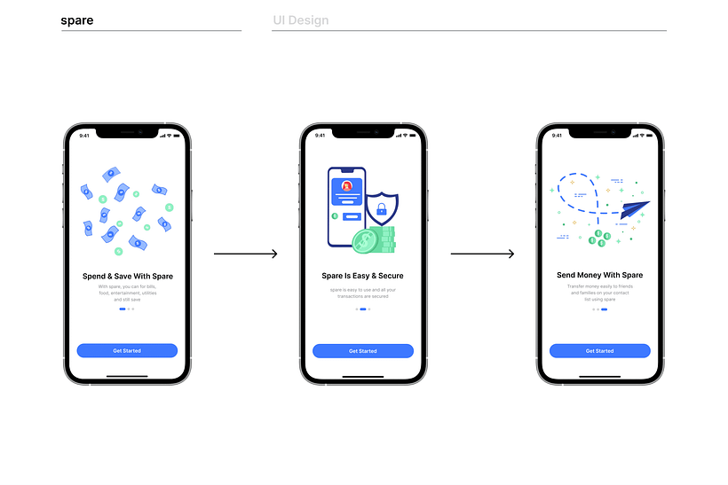 Spare - UX / UI