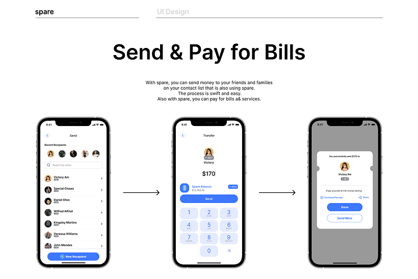 Spare - UX / UI