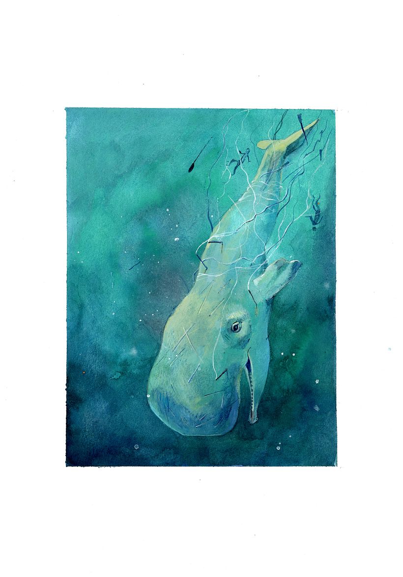 My project for course: Creative Illustration Techniques with Gouache 5