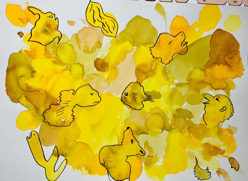 My project for course: Children's Narrative Illustration with Mixed Techniques 3