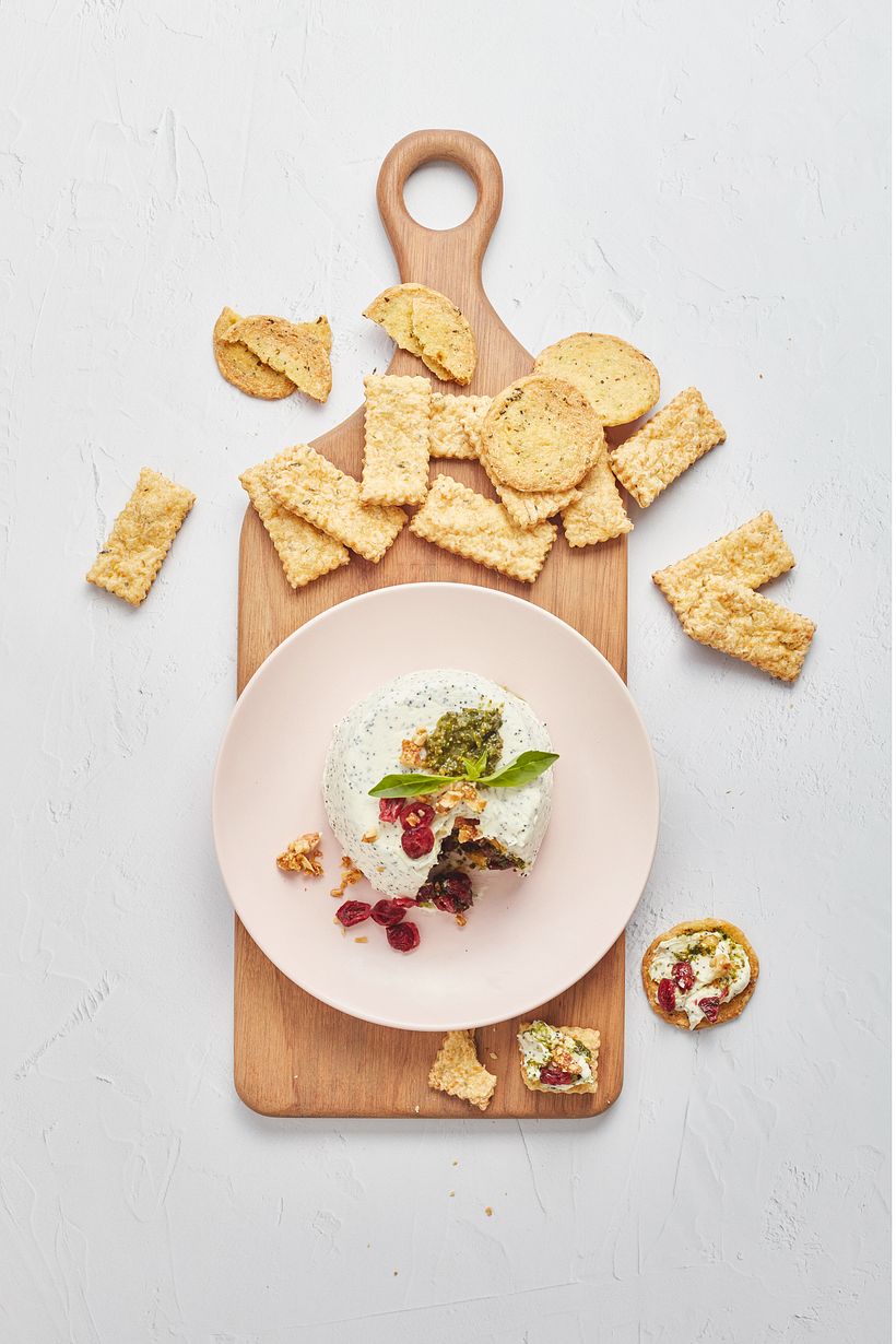 Dip de queso - Luz Artificial