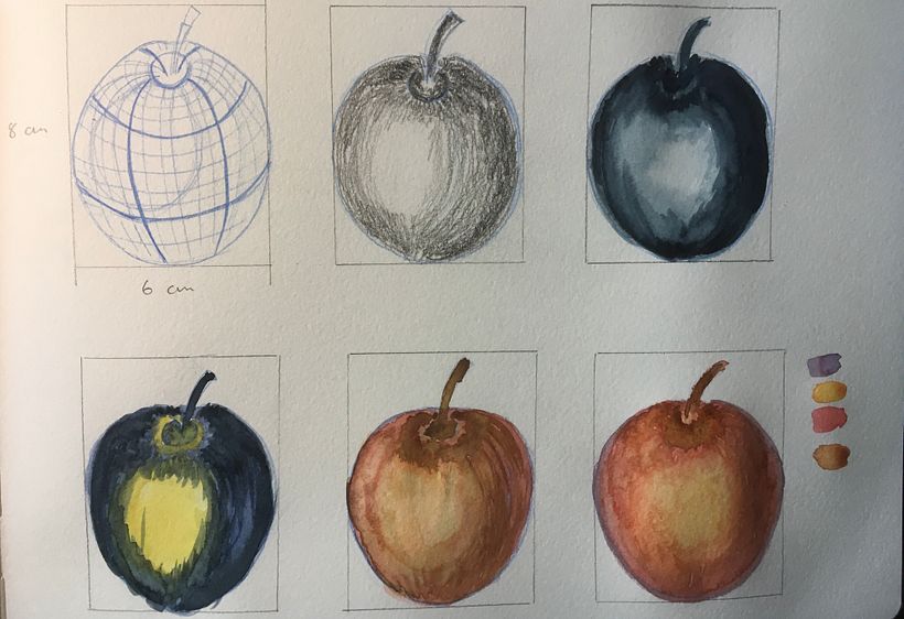 My project for course: Botanical Watercolor Sketchbook 4