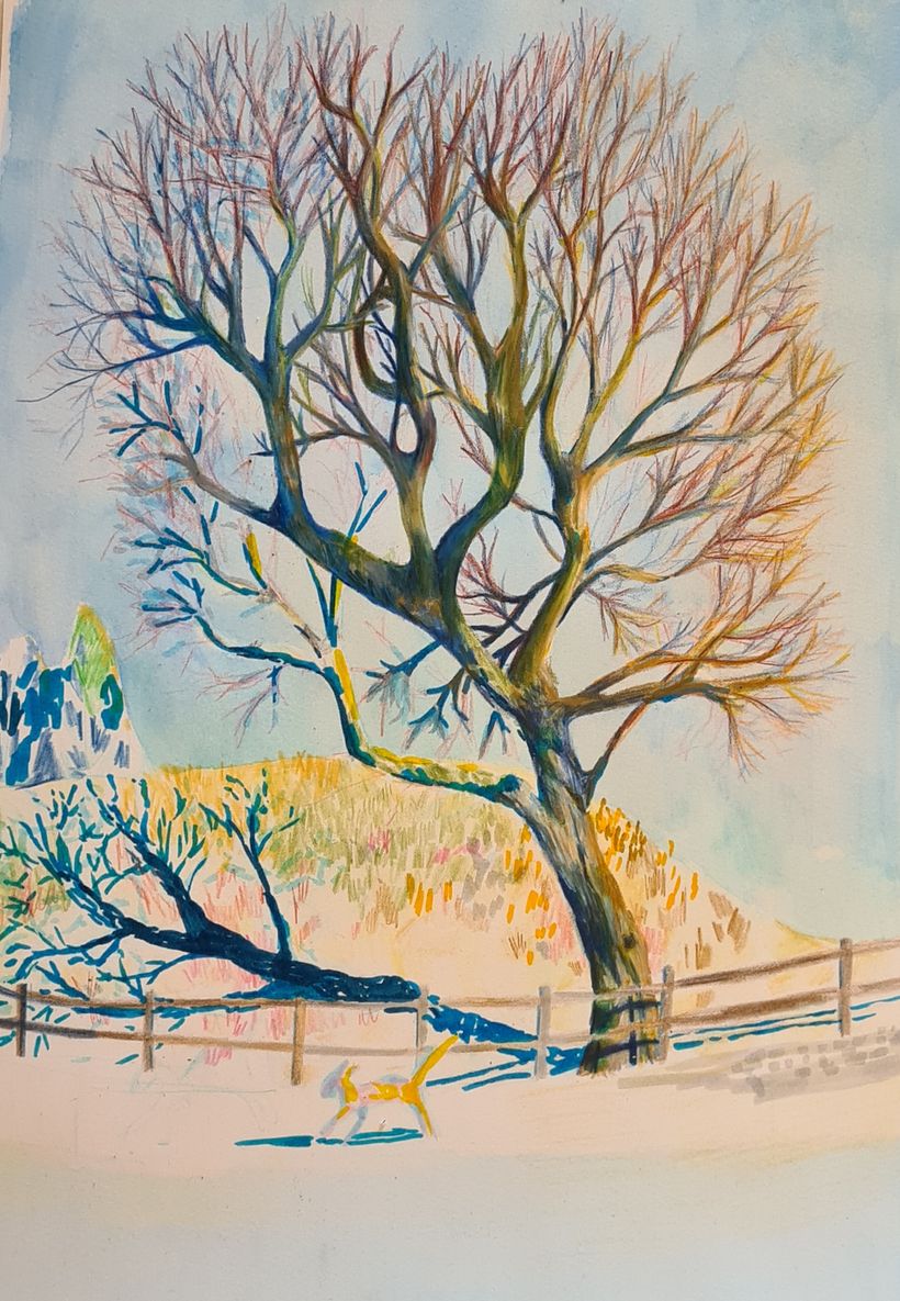 My project in Sketchbook Landscapes: A Colorful Approach course 9