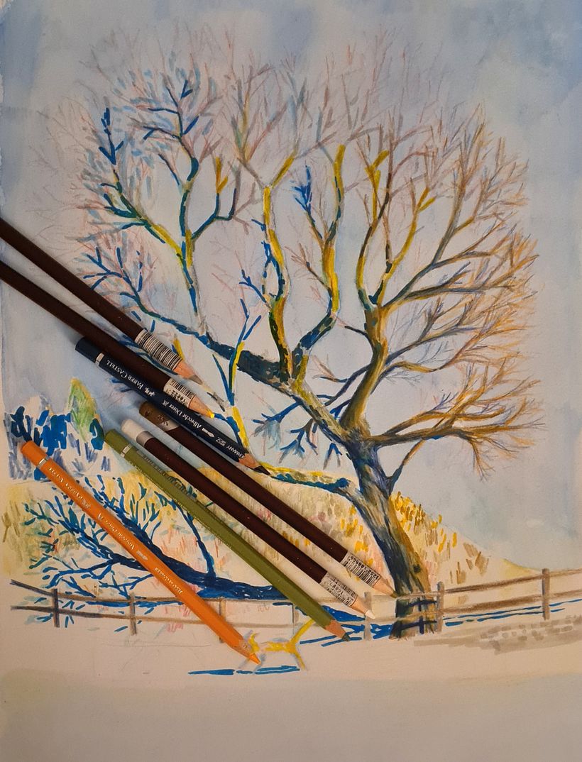 My project in Sketchbook Landscapes: A Colorful Approach course 10