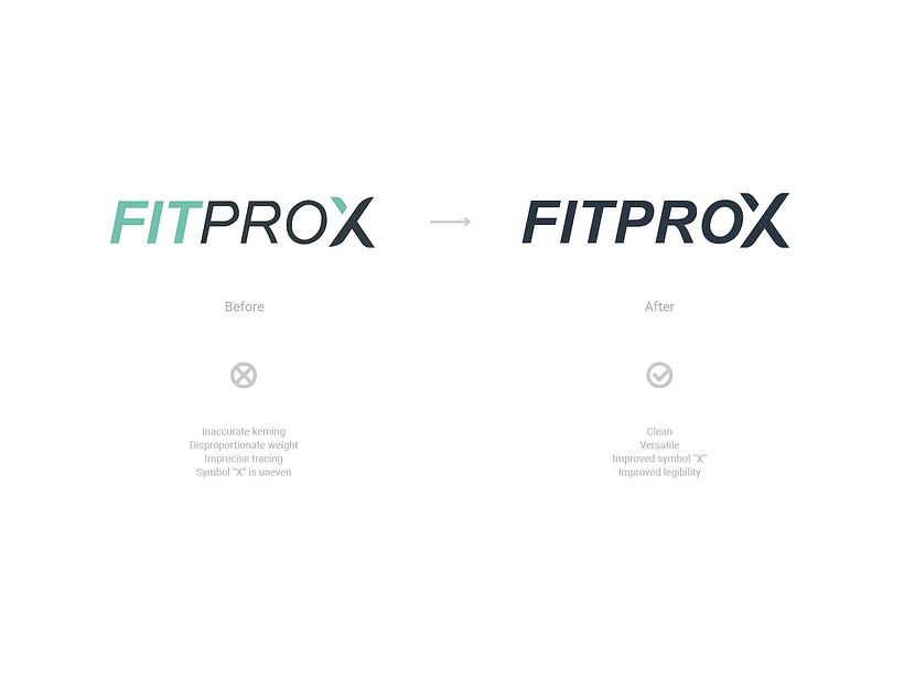 FitproX - Rebrand and Graphic Universe 2