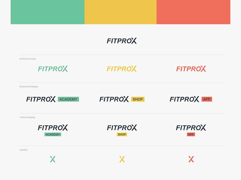 FitproX - Rebrand and Graphic Universe 6