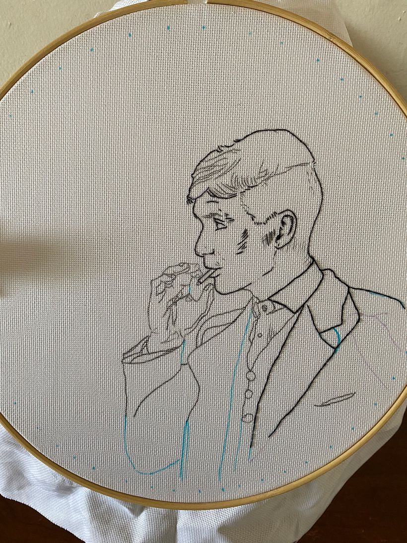 My project for course: Introduction to Blackwork Embroidery 3
