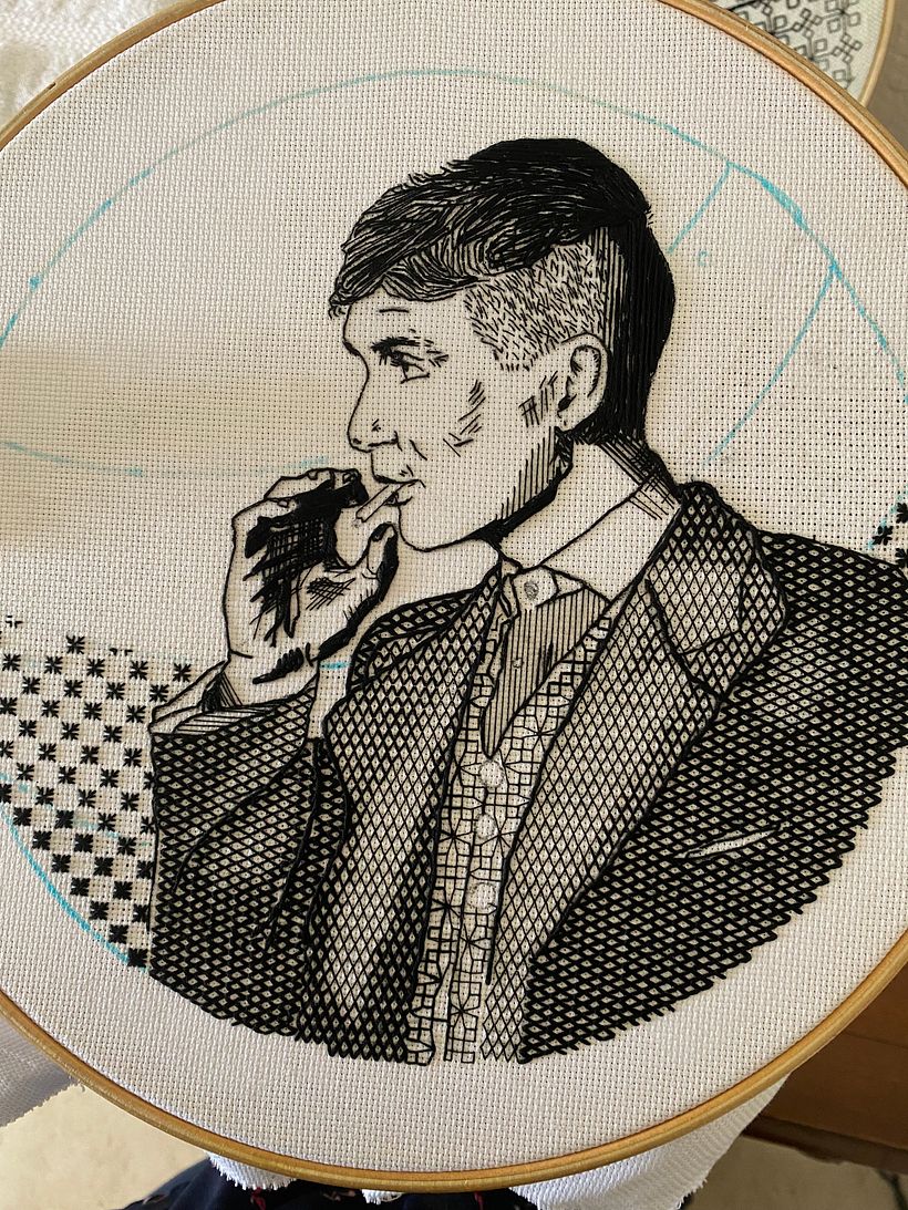 My project for course: Introduction to Blackwork Embroidery 6